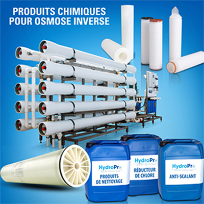 Produits chimiques pour osmose inverse