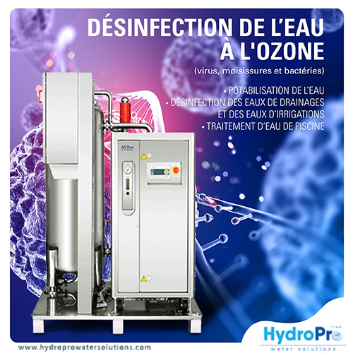 Désinfection de l’eau par ozone