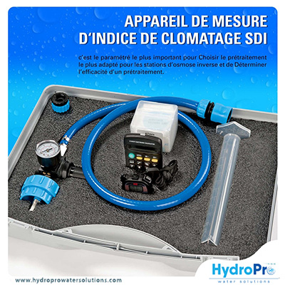 Appareil de mesure d'indice de clomatage SDI