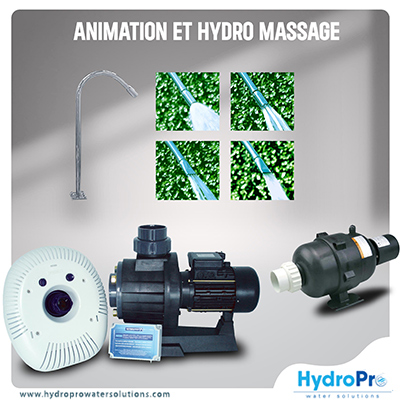 Animation et Hydro massage