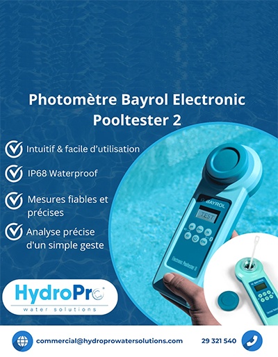 Nouveau chez HydroPro : Electronic Pooltester II
