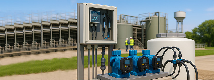 #Pompes doseuses #Chloration #Automatisation #Instruments de 